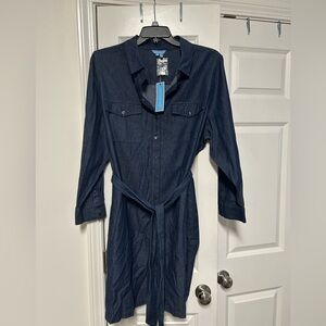 Draper James Classic Blue Denim Dress NWT